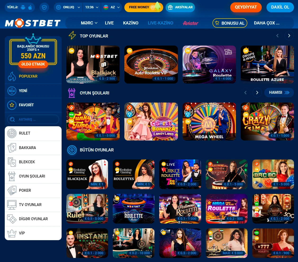 Mostbet Casino